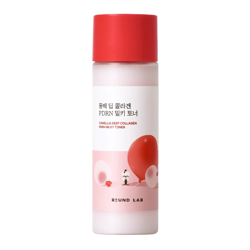 ROUND LAB CAMELLIA DEEP COLLAGEN PDRN MILKY TONER ТОНЕР